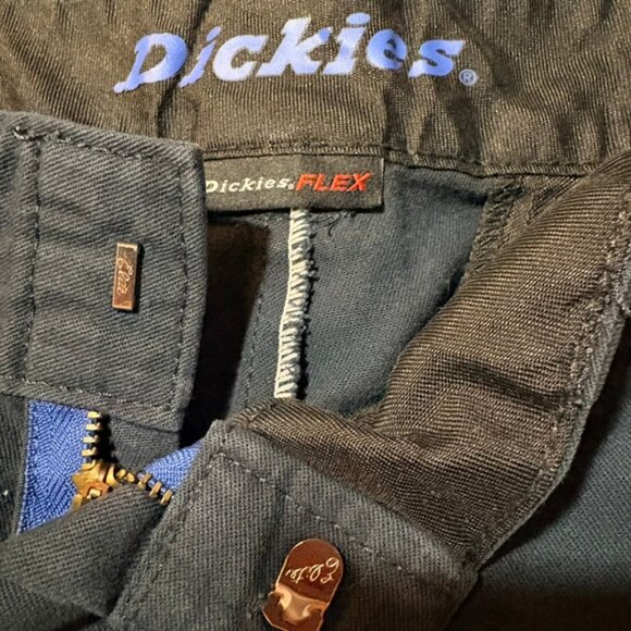 Dickies FLEX Slim Taper Work Pants Navy 32x32 Workwear Streetwear - Picture 6 of 12